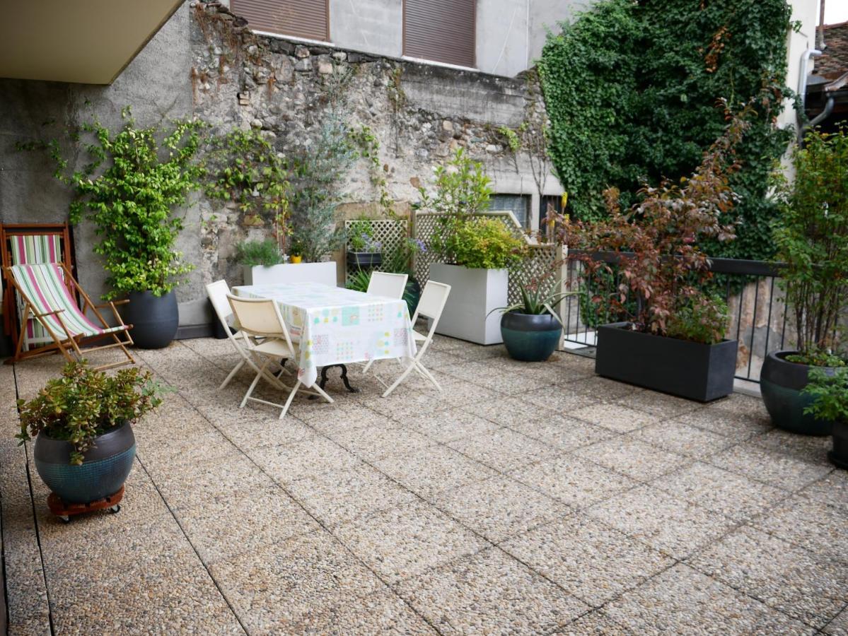 Superbe Appartement En Centre Ville Avec Terrasse تونو لي با المظهر الخارجي الصورة